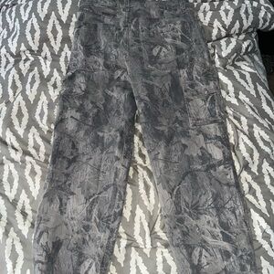 Hollister Gray Patterned Men Jeans